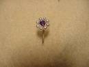 Sweet Amethyst and Pearl Cluster Victorian