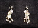 Victorian Fringe Tourquoise and Pearl Earrings