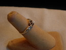 Dainty Victorian 18kt yellow gold and rose cut