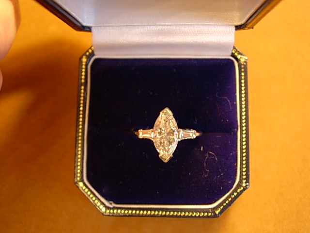 Exquisite Circa 1930s Platinum and Diamond
