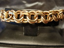 Heavy 14Kt Yellow Gold Double Curblink Bracelet