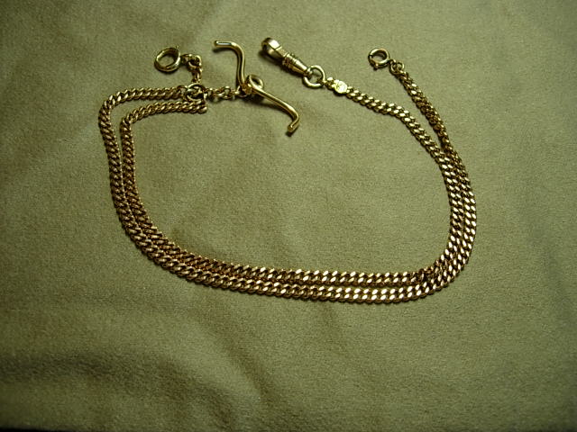 Circa 1900 Man's Curblink 14KT Yellow Gold