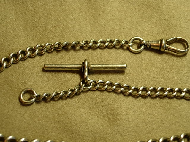 Circa 1900 English Sterling Silver Man's Watch