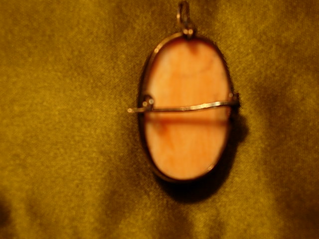 Beautiful Coral Cameo
