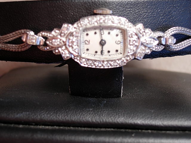 Pretty Circa 1930 Lady's Diamond and White Gold