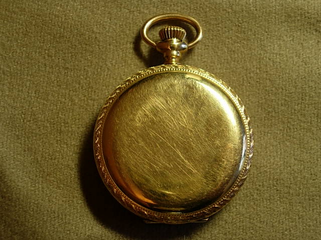 American Waltham 14Kt Yellow Gold Diamond Watch