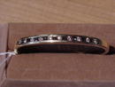 18kt yellow gold diamond and sapphire bracelet