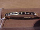 18kt yellow gold diamond and sapphire bracelet