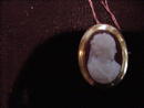 Lovely Victorian Hardstone Cameo & Yellow Gold