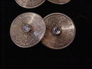 American, Larter & Sons Gold Diam Cufflinks