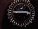 Victorian Enamel & Striped Agate Brooch/Locket