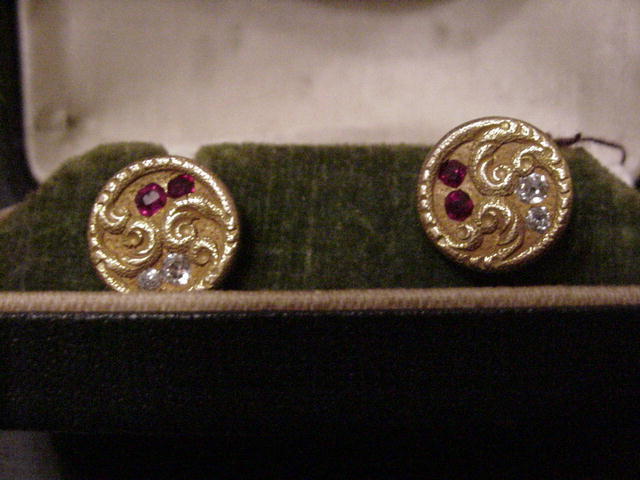 Victorian 14Kt Yellow Gold Diamond