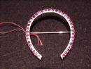 Victorian Ruby and Silver Topped