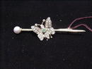 Lady's Diamond and Emerald Butterfly