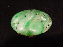 Circa 1930s Carved Jadeite