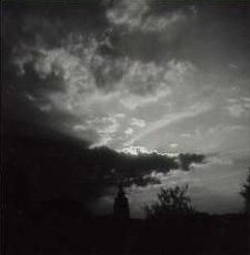 Czech landscape with clouds