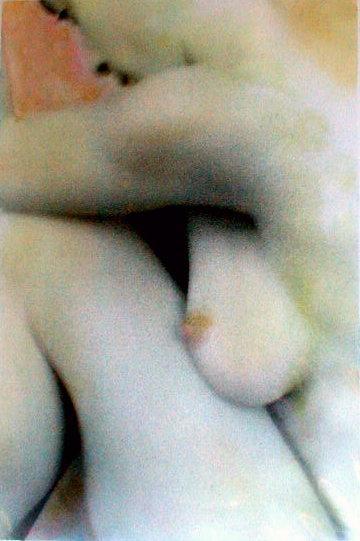 Rebecca Martinez: 'Side Effect' hand painted photograph