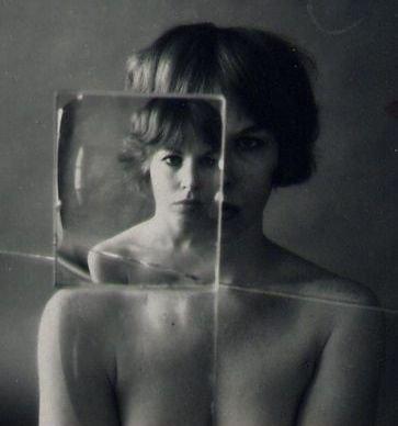 Ruth Bernhard: Billy with Glass 1 (small mat)