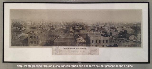 San Francisco Water Front Prior to April 1851