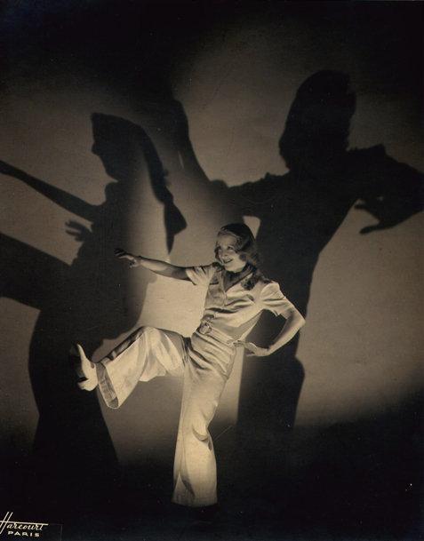 Harcourt Studio: untitled (Woman Dancing with Shadows)