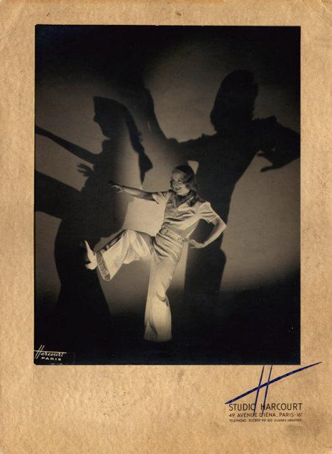 Harcourt Studio: untitled (Woman Dancing with Shadows)