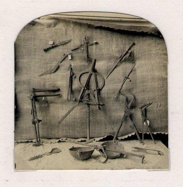Found Image - tools and protractors