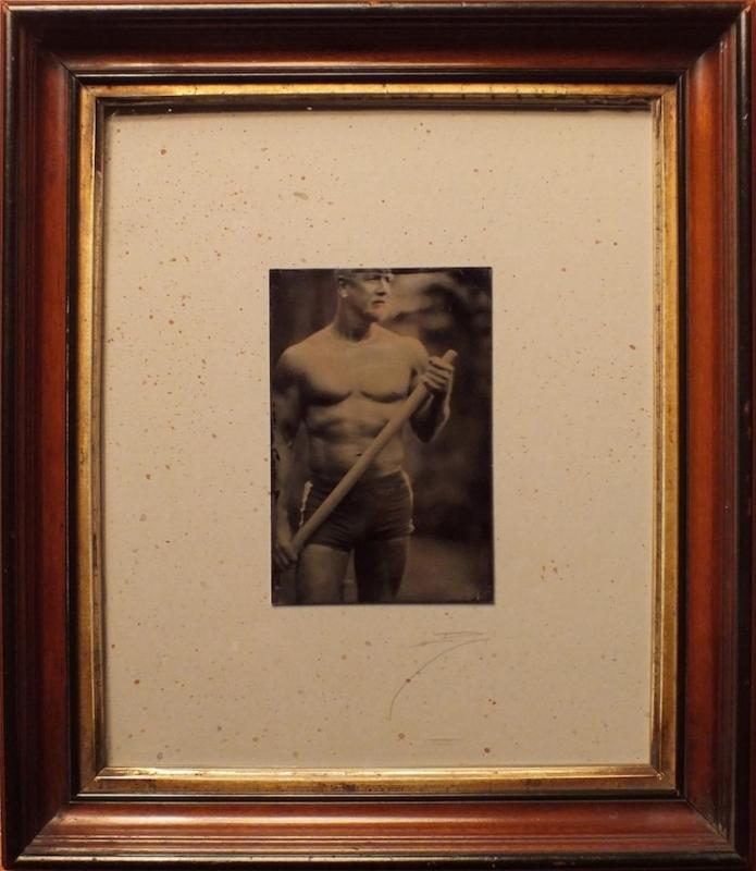 David Sokosh: John with Oar, Provincetown, Brooklyn - Triptych, Brooklyn - tintype
