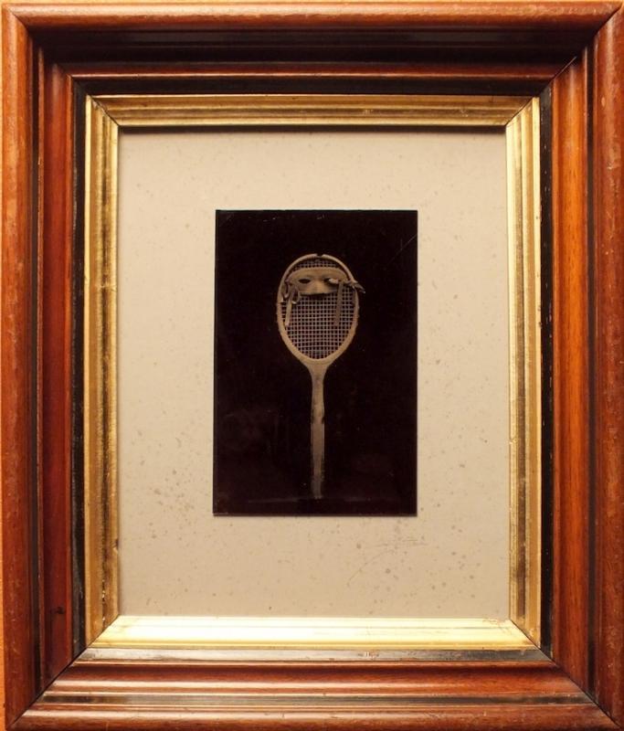 David Sokosh: Racquet Mask, Brooklyn - tintype