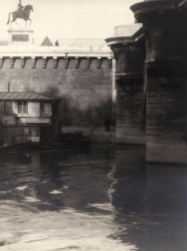 William C. Odiorne: under the bridge, The Seine, Paris