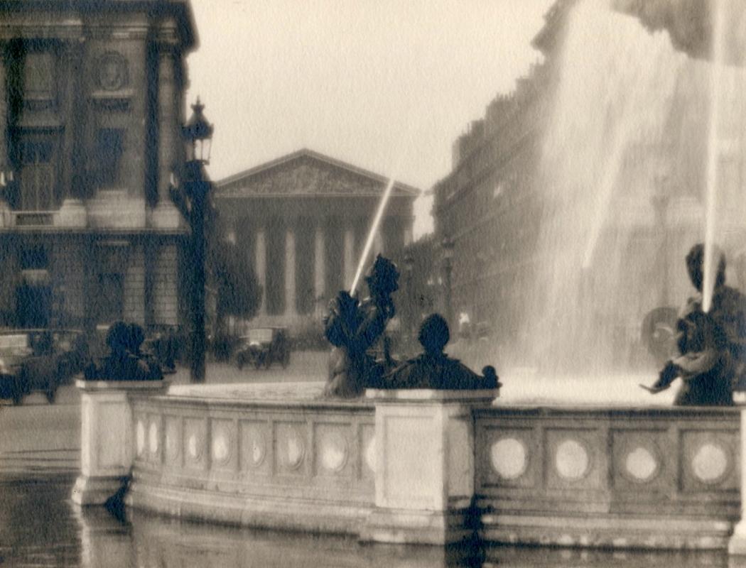 William C. Odiorne: Fountain, Place de la Concorde, Paris