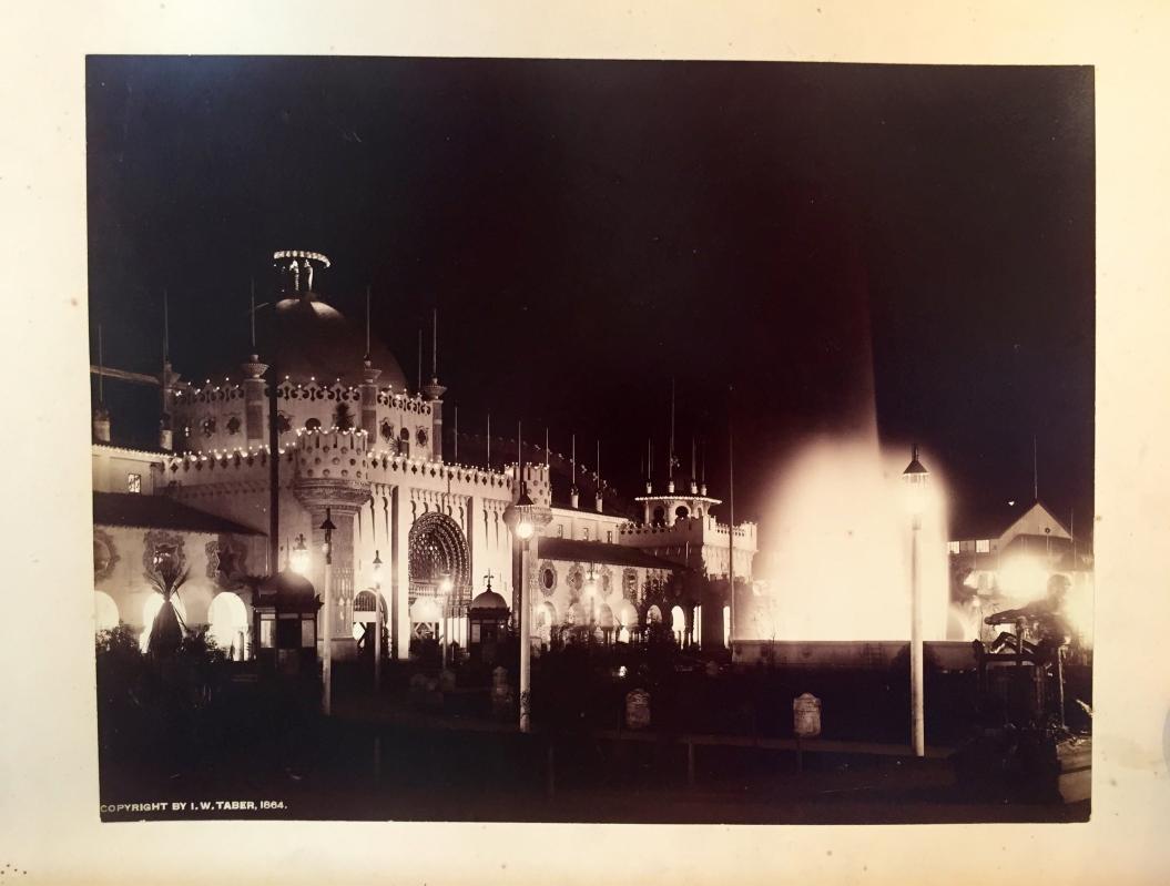 Taber: Midwinter Fair, Golden Gate Park, San Francisco at night