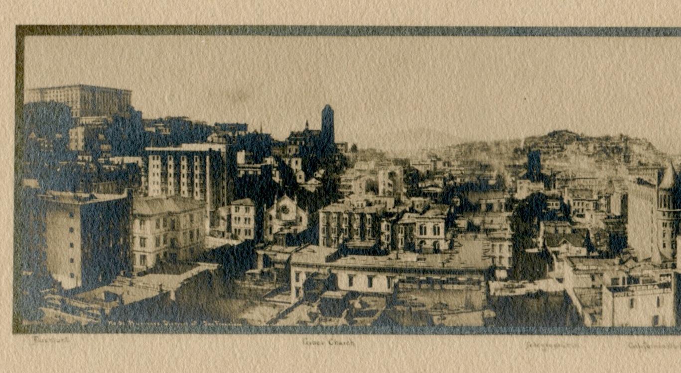 Taber: Business District of San Francisco After the Quake