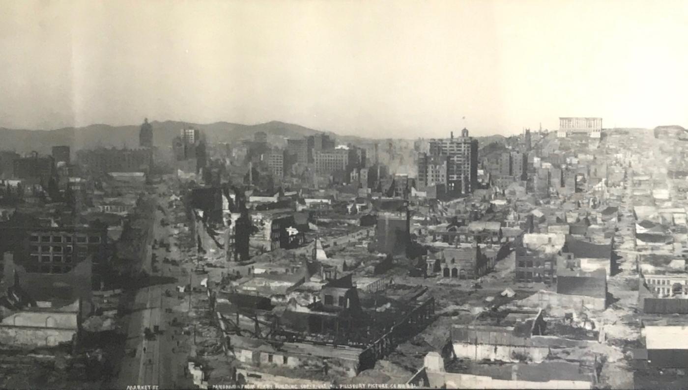Pillsbury Picture Co: Panorama from Ferry Building