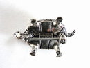 Sterling Turtle Pin Enamel Silver Signed So Sweet