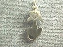 Cute Beau S/S Cat Pendant or charm w/loop