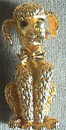 Boucher Poodle Pin Numbered