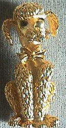 Boucher Poodle Pin Numbered