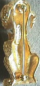 Boucher Poodle Pin Numbered