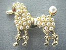 Multi Pearl Poodle Pin, Absolutely Beautiful!