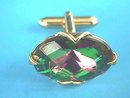 Swank Watermelon Tourmaline(fx) Cuff Links