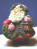 French Santa Figure, Crinkle Claus