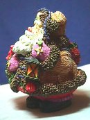French Santa Figure, Crinkle Claus