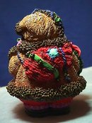 French Santa Figure, Crinkle Claus