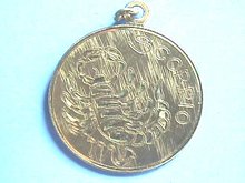 Scorpio 14KGF Pendant, Signed, Very Nice!
