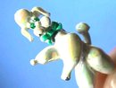 Poodle Trembler Pin,Vintage,Head moves,Cute!