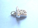 Telephone Silver Pendant,Charm,Dial,Rotary
