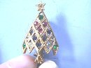 Christmas Tree Pin,Multi-Colored,Small, Nice!