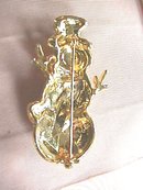 Wonderful Snowman Pin,Lot of Cheer,Very Nice!