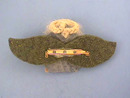 Quilted Angel Pin,Hancrafted,Wood,One of a kind