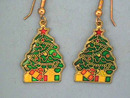 Christmas Tree Ers, Enameled,Fr Wires